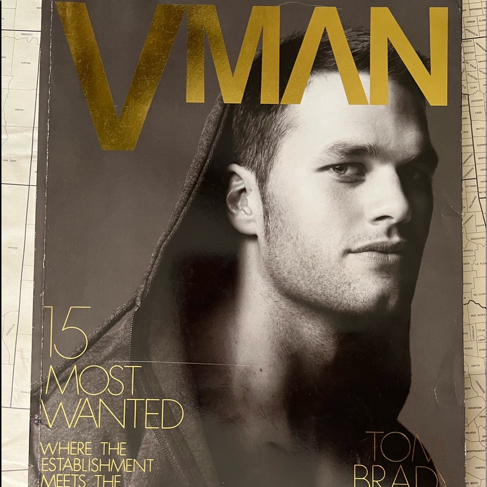 Tom Brady V Man Magazine Fall/winter 2007 #9 Tom Brady and Mario Testino